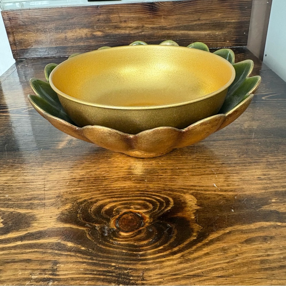 Decorative Gold Bowl‎